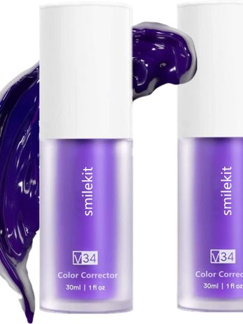 Purple Toothpaste for Teeth Whitening & Stain Removing