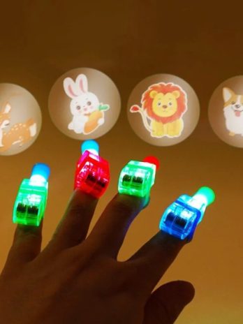 10 Pes LED Finger  Magic Projector