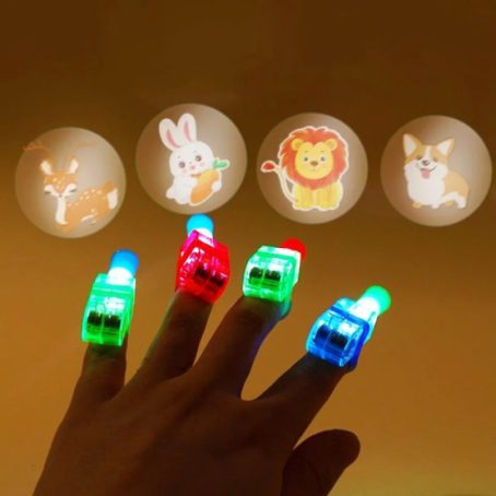10 Pes LED Finger  Magic Projector