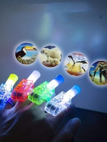 10 Pes LED Finger  Magic Projector