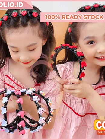(2 pcs) Girls Hair Band multi colour hair band