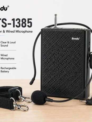BRODU BTS-1385 Wireless Subwoofer Speaker
